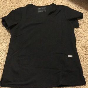 Black Figs Scrub Top